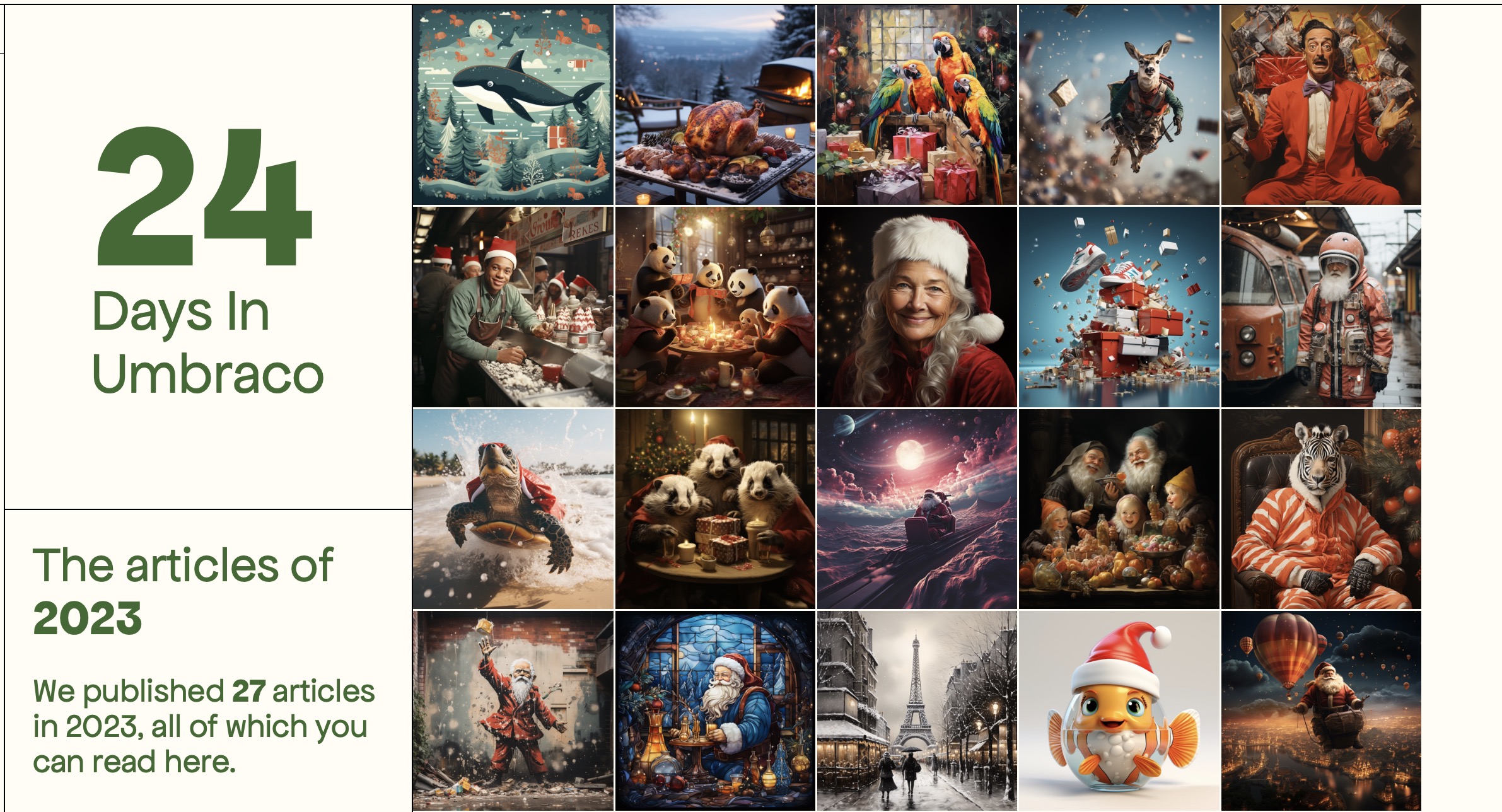 24Daysinumbraco2023 Mosaic